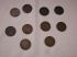 Canada large cents lot of 5 circulated mixed dates