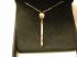Malcolm Morley 18KT artist brush with diamond pendant