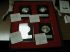 1984 Franklin Mint Holiday .925 Silver Medal set of 4 Angels-Santa-Peace-Festival of Lights