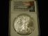 2020 P Silver Eagle NGC MS70 Emergency Prod./Early Release - Pres. Donald Trump