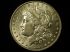 1886 U.S Morgan Silver Dollar About Uncirculated