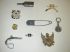 Vintage Military and Coast Guard Badges odd lot 9 items