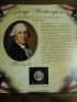 2007 Goerge Washington Postal Commemorative Society US President $1 Coin Stamp