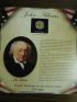 2007 John Adams Postal Commemorative Society US President $1 Coin Stamp