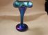 Quezal Iridescent Glass Floriform Fluted 5.5.x 3.5 Vase Circa 1915