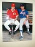 Hernandez + Rose Mets Cinncinnati 10x8 Original Printed Photo