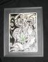 420 Marijuanna Cannabis Original Art Acrylic on Wood 12 x 15