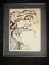 420 Marijuanna Cannabis Tree Original Art Acrylic on Wood 12 x 15 Black and White