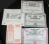 1940-60s Stock Certificate Lot Reading- Pan Am-Manhattan-NY Central Railroad