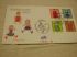 1968 Germany Wohlfahrtsmarken Dolls  Bonn 1 F.D.C CPL