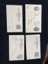 U.S 1910 Post Cards Used Bank Deposit-County ClerkLot of four