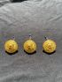 Hillborn-Hamburger The Viking, NY Eagle Pattern Buttons- 3 Large Buttons