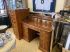 Norway Blue Anchor Line Captain Desk and File Cabinet Golden Oak