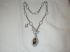 Judith Ripka .925 Smoky Quartz Chain Toggle Charm Enhancer set