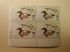 U.S. Duck Stamps Plate Block $5 Canvasback US Department of The Interior