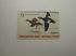 U.S. Stamp Scott #RW36 US Department of Interior $3 Migratory Bird Hunting Stamp - White-Winged Scoters, Bent Upper Rt Corner, NH