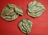 Vintage Dress Sash/Scarf Clip Gold-Tone Leaves Art Deco Nouveau