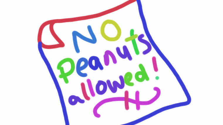 peanut free zone