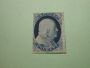 USA – Scott #9 – 1 Cent Blue Benjamin Franklin No Gum 1852 APS Expertized