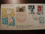 7 Japan First Day Covers Cached, Addressed 1971 Nice clean, mostly block of 4