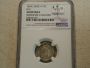 1834 Large 4 Liberty Dime JR-2 NGC AU DETAILS