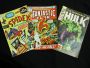 3 Marvel lot Fantastic Four #128, Spidey  #1,  HULK #105
