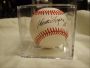 Hector Lopez Autographed Baseball in presentation case