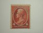 Scott # 215 1888 4 Cent Carmine Jackson Hinged Partial original gum