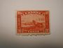 Stamps Canada #175 20 Cent - Brown Red hinged - Harvesting Wheat of 1930