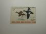U.S. Stamp Scott #RW36 US Department of Interior $3 Migratory Bird Hunting Stamp - White-Winged Scoters, Bent Upper Rt Corner, NH