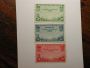 U.S. Scott #C20-C22 China Clipper Airmail Set 1935-37 Lightly Hinged