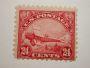 U.S. Stamp Scott #C6, 24 Cent Carmine, Second Regular Airmail Issues of 1923,...