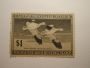 US Department of Interior Scott #RW14 $1 Snow Geese Stamp 1947, Used