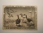 US Department of Interior Scott #RW25 $2 Canada Geese Stamp 1958, LH/Used