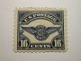 US Scott #C5 Airmail Stamp 16 Cent, Very Good Color, Hinged